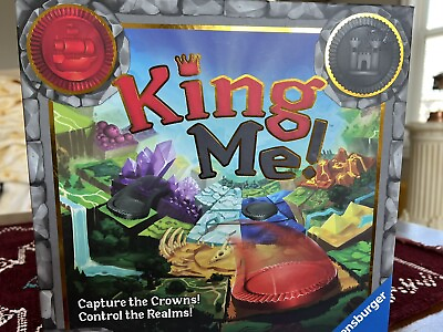 #ad King Me Board Game By Ravenburger 04