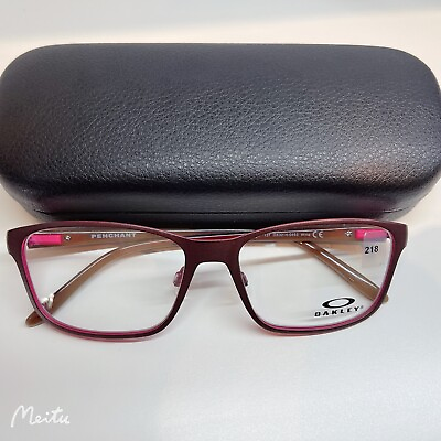 #ad #ad NEW OAKLEY OX3214 0453 WINE PENCHANT AUTHENTIC RX EYEGLASSES 53 16 W CASE