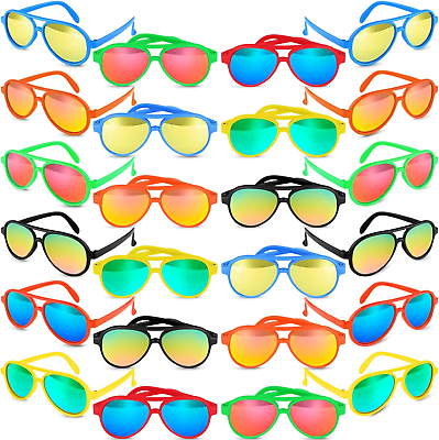 #ad Tepsmigo Kids Aviator Sunglasses Party Favors24 Pack Kids Sunglasses Bulk for B