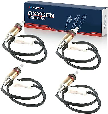 #ad Set of 4 O2 Oxygen Sensor Front Rear Down Upstream For Ford Mercury Mazda