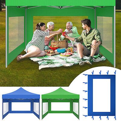 #ad Canopy Sidewall 210 Oxford Fabric Canopy Tent Sidewall 3x2mWaterproof CV