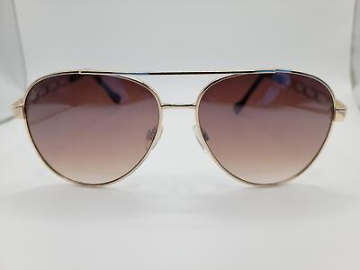 #ad Jessica Simpson J5856 Womens Aviator Sunglasses Gold Brown