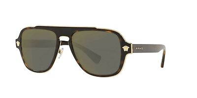 #ad Versace Mens Tortoise Gold sunglasses 0VE2199 12524T 56mm $119.99