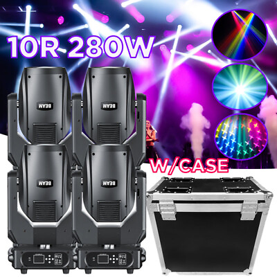 #ad 275W 10R Beam Moving Head Stage Light RGBW Gobo Spot Lighting DJ Disco Show DMX