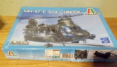 #ad ITA1218 1:72 Italeri MH 47 E SOA Chinook #1218 Open Box