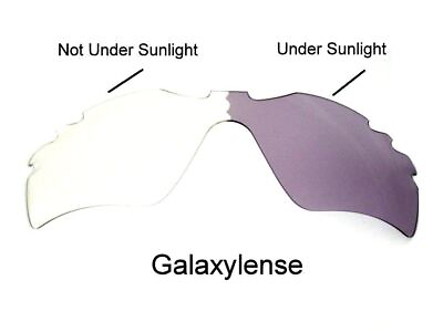 #ad Galaxy Replacement Lenses For Oakley Radar Path Vented Photochromic Transition