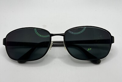 #ad Maui Jim Driftwood MJ2542M Black Sunglasses 61 17 145 USED