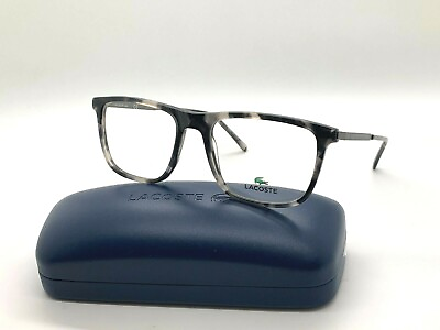 #ad NEW LACOSTE OPTICAL Eyeglasses FRAME L2871 219 HAVANA GREY 54 18 145MM CASE
