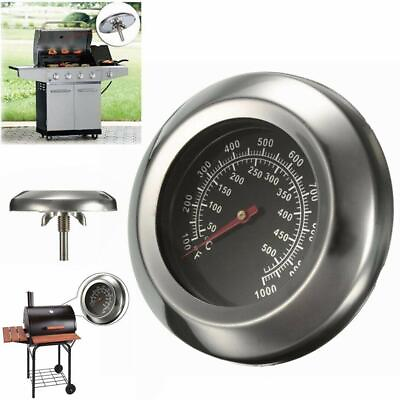 #ad Temperature Thermometer Gauge Barbecue BBQ Grill Pit Thermostat Smoker HOT