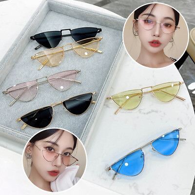 #ad Fashion Gradient Sunglasses Geometric Women Sunglasses Oversized Sun Glasses D