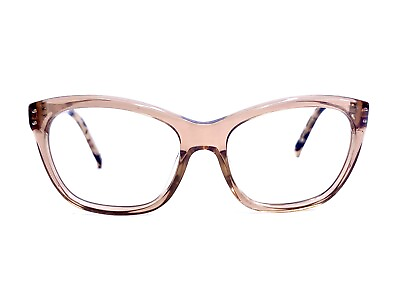 #ad Flower Drew Barrymore Brown Clear Tortoise Oversized Glasses 1003 688 55 18 135