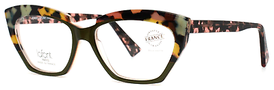 #ad JEAN LAFONT Girl 4047 Olive Tortoise Womens Cat Eye Eyeglasses 55 16 138 F