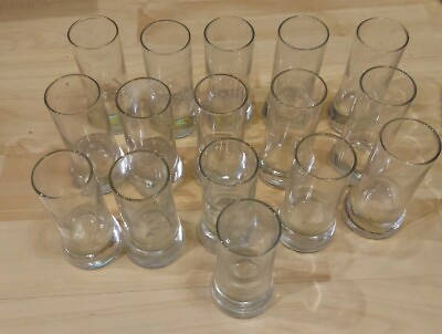 #ad Lot of 16 Luminarc COOL SHOT GLASSES shooters 2.25oz clear glass 3 1 2quot; Straight