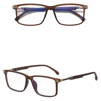 #ad Fashion Square Photochromic Reading Glasses Readers Men#x27;s TR90 Spring Leg N $29.69