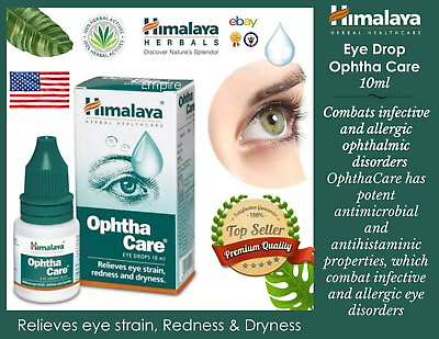 #ad 5 BOX Himalaya Ophtha Care Eye Drops Health Ayurvedic OFFICIAL USA Exp.2025 New