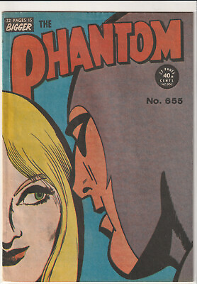 #ad Australian Phantom Comic #655 Frew 1979 NICE COPY