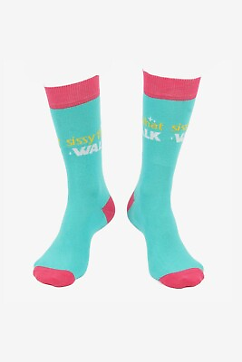 #ad Printed Socks Premium Cotton Sissy That Walk Print Funky Design W M Unisex Socks