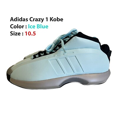 #ad Adidas Crazy 1 Kobe Ice Blue IG5896 Men#x27;s Shoes US Shoe Size 10.5