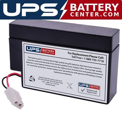 #ad CCB Industrial 12MD 0.8 12V 0.8Ah WL Replacement Battery