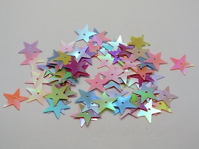 #ad 1500 Mixed Color Star loose sequins Paillettes 15mm sewing Wedding craft