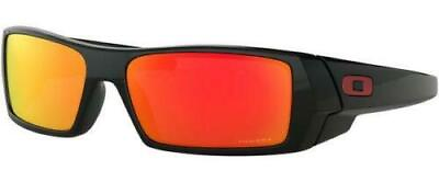 #ad Oakley Gascan Polished Black Prizm Ruby 60mm Rectangular Men#x27;s Sunglasses