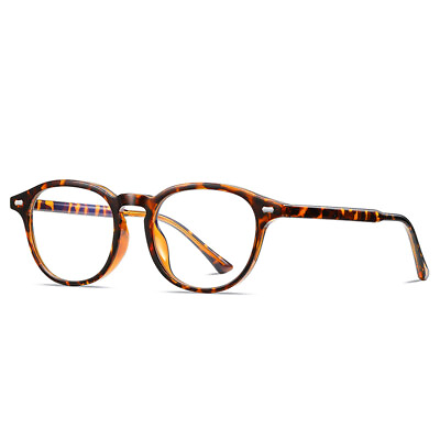 #ad 49mm Square Eyeglass Frames Women Men TR90 Glasses Frames Demo Lens C