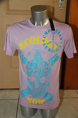 #ad T Shirt Ecology Now Pink ed hardy Audigier T L New Label Val