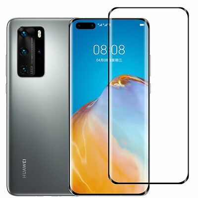 #ad 3D Curved Full Coverage Tempered Glass Protector for Huawei P40 Pro