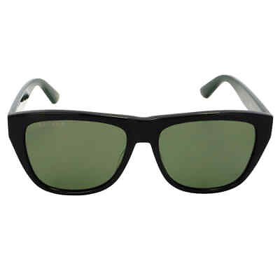 #ad Gucci Polarized Green Square Men#x27;s Sunglasses GG0926S 006 57 GG0926S 006 57