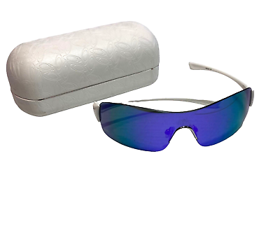 #ad Oakley Conduct Polished White Iridium Sunglasses 009121 02 135