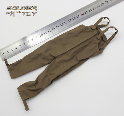 #ad Spot 1:6 Trendy Soldier Model Loose Strap Pants for Men Women Universal Pants
