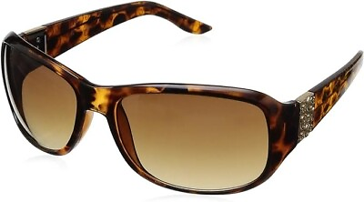 #ad *RARE* Guess Womens GU6395 Rectangle Tortoise Frame Gradient Lenses Sunglasses