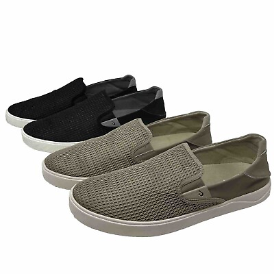 #ad 2 Pairs Men’s Size 14 US Olukai LAE#x27;AHI Mesh Slip On Casual Shoes Loafers