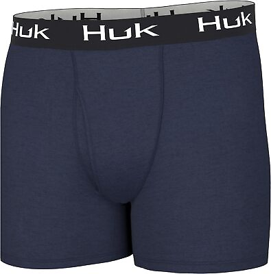 #ad HUK Men#x27;s Waypoint Performance Dry fit Boxer Briefs