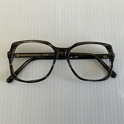 #ad Vintage SS 971 Frame Eyeglasses France 50x20x140