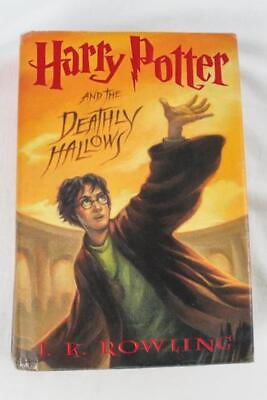 #ad Harry Potter And The Deathly J K Rowling Hallows Hardcover 2007 Scholastic