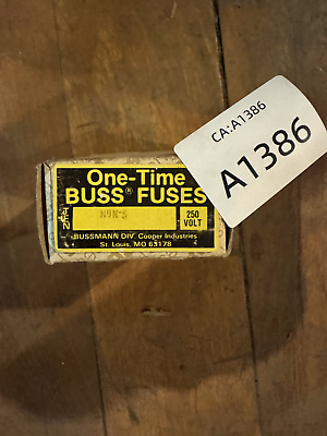 #ad Bussmann One Time Fuse NON5 250 Volt Pack of 10