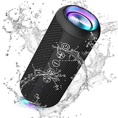 #ad Ortizan AquaSound: Portable Bluetooth Speaker with 24W Stereo Sound 30 Hours Pl