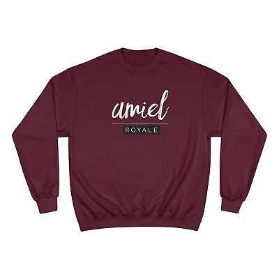 #ad Amiel Royale X Champion Logo Sweatshirt