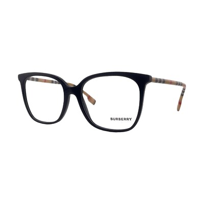 #ad Burberry BE2367 Louise Black Eyeglasses Frames 54mm 17mm 140mm 3853