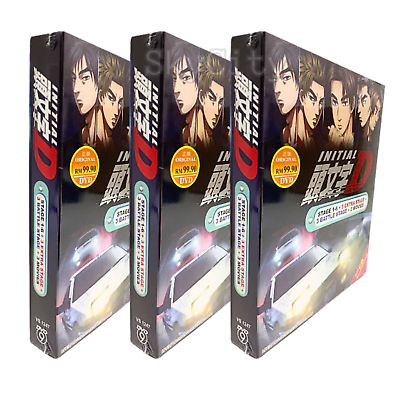 #ad Anime DVD INITIAL D COMPLETE Stage 1 6 3 Movie 3 Extra Stage 3 Battle CD OST