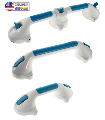 #ad Large Suction Cup Grab Bar 17quot; Shower Bathroom Safety Grip Hand Rail Assist Bar