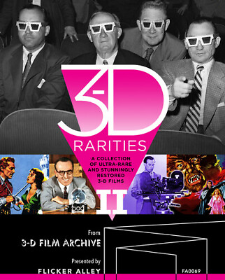 #ad 3 D Rarities Volume II Deluxe Blu ray Edition New Blu ray 3D