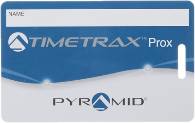 #ad 42454 Pyramid Timetrax Proximity Badges Genuine and Authentic Time Clock Bad