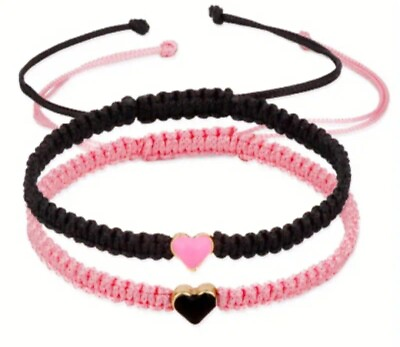 #ad Heart Friendship Bracelets