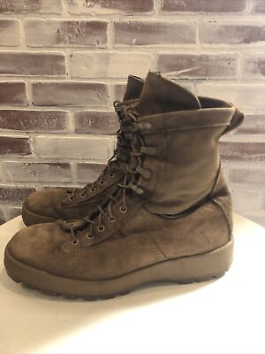 #ad McRae Footwear Boots Military Combat Boots Vibram Soles Size 10 N Brown