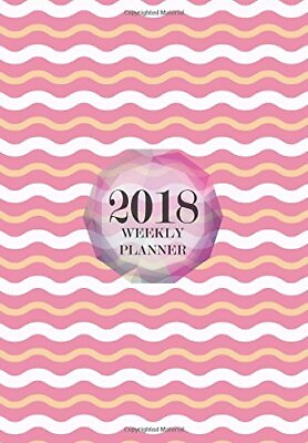 #ad 2018 WEEKLY PLANNER: WEEKLY amp; MONTHLY PLANNER amp; ORGANIZER By Underlover **NEW**