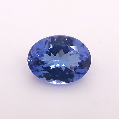 #ad EXCELLENT TANZANITE OVAL SHAPE BLUE 9.4x 12x 5.5MM 4.19 CTS $942.75
