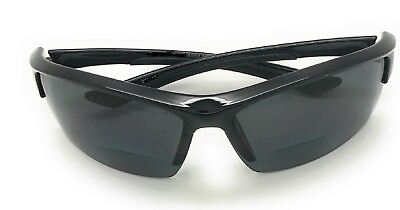 #ad Polarized Mens Wrap Around Bifocal Sunglasses Fishing Golf Running Sport Glasses