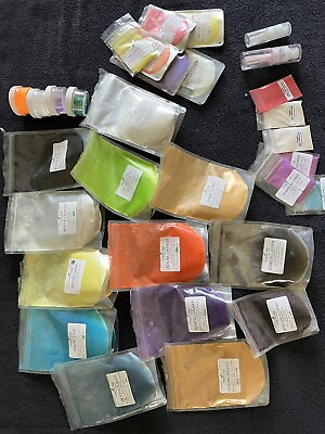 #ad Mica Pigment Powder Colorant Cosmetic Grade Soaps Scrubs Candles Resin LOT